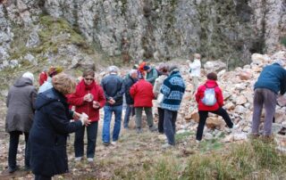 Sortie géologie © Société géologique de l'Ardèche