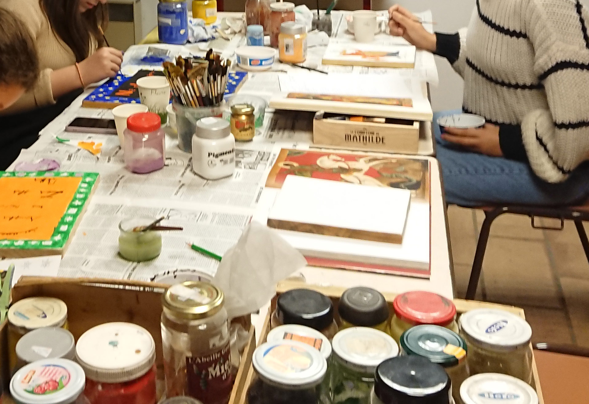 Association Shantiart - cours de peinture