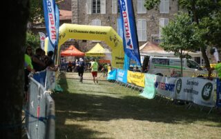 Thueyts - Trail de la chaussée des géants, la gravenne, arrivée ©sourcesetvolcans