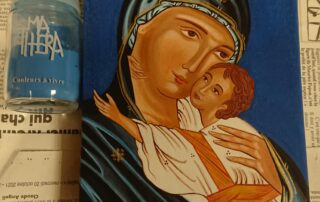 La Vierge à l'enfant ©Shanti Art