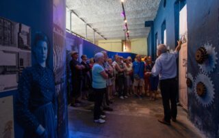 Chirols - Écomusée du moulinage - Visite de groupe ©S.Bugnon