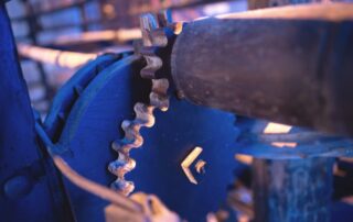 Chirols - Écomusée du moulinage - Rouage de machine 2 ©S.Bugnon