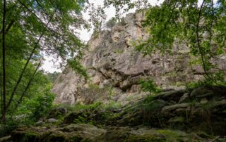 Site d'escalade Tras les Baumes
