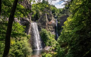 Péreyres - Ray Pic - vue depuis le dernier Ponton ©sourcesetvolcans