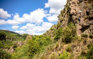 Thueyts - via ferrata paroi rocheuse