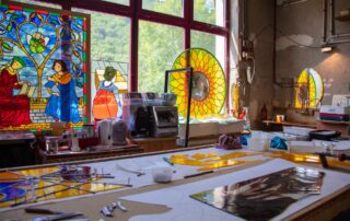 Barnas - Atelier St Théophrède - intérieur atelier