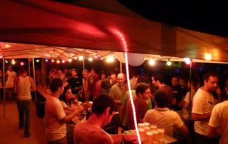 Pendant le festival St Jean