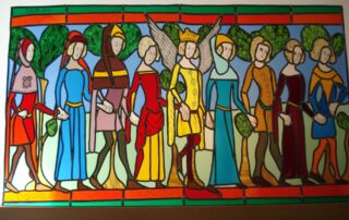 Barnas - Vitrail par M. Galoin