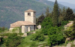Pont de Labeaume - Eglise de Nieigles