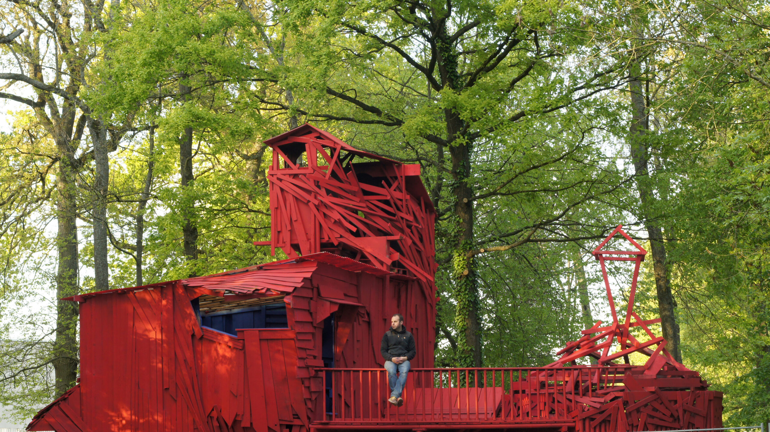 Sculpture monumentale Domaine de l'Arbre nouveau