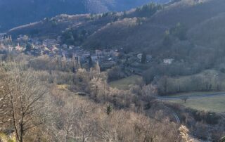 Vue de Montpezat-sous-Bauzon
