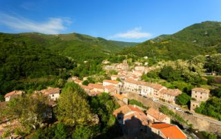 Burzet - Le village depuis la Tour de l'Horloge ©S.BUGNON