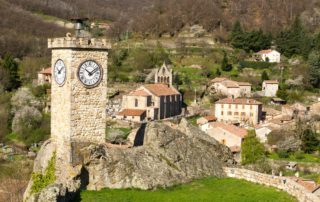 Burzet - La Tour de l'Horloge ©S.BUGNON