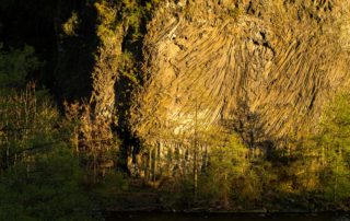 Pont-de-Labeaume - Coulée basaltique ©S.BUGNON