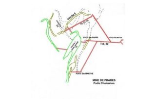 Prades - Plan des mines-puis chalmeton ©mairiedelalevade